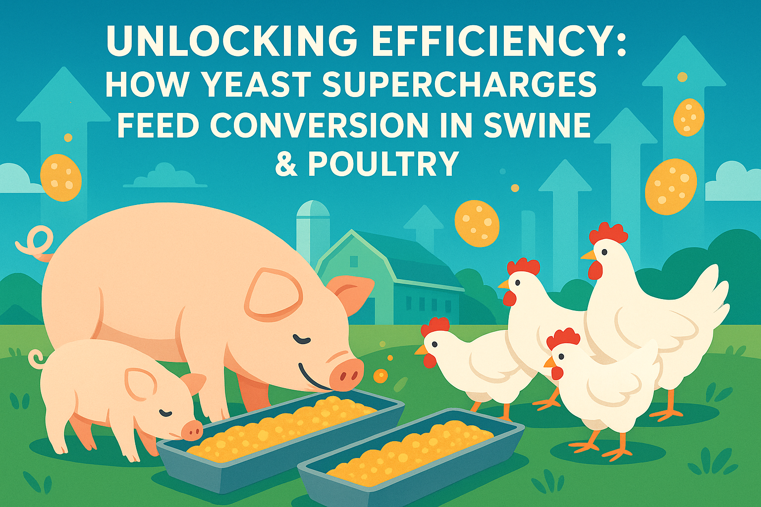 Feed conversion yeast improves cattle gain and efficiency